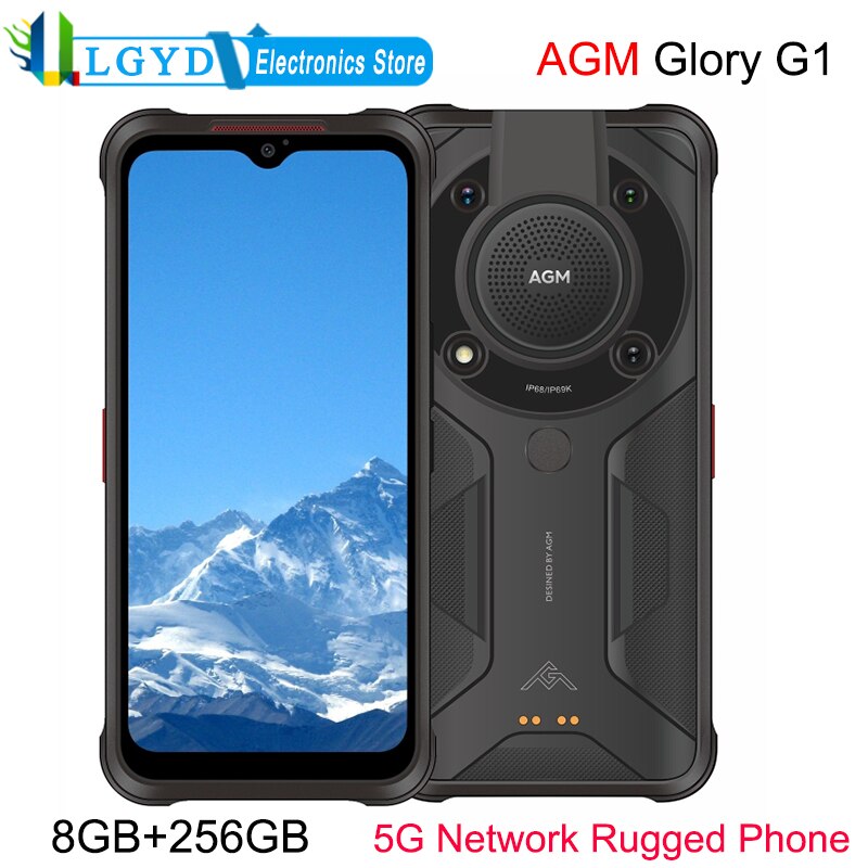 AGM Glory G1 ۷ι 5G Ʈũ, 8GB RAM, 256GB RO..